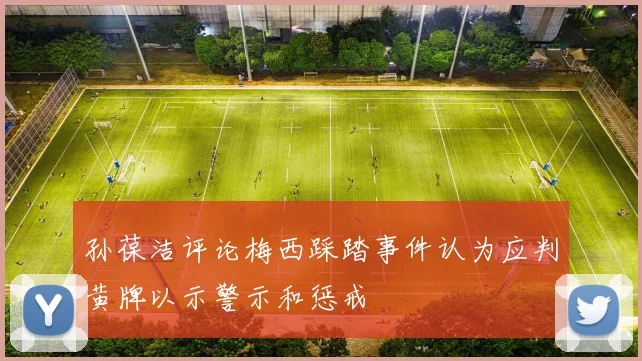 孙葆洁评论梅西踩踏事件认为应判黄牌以示警示和惩戒